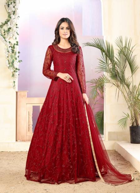 Aanaya Vol 112 Heavy Designer Wear Wholesale Wedding Wear Anarkali Long Suits